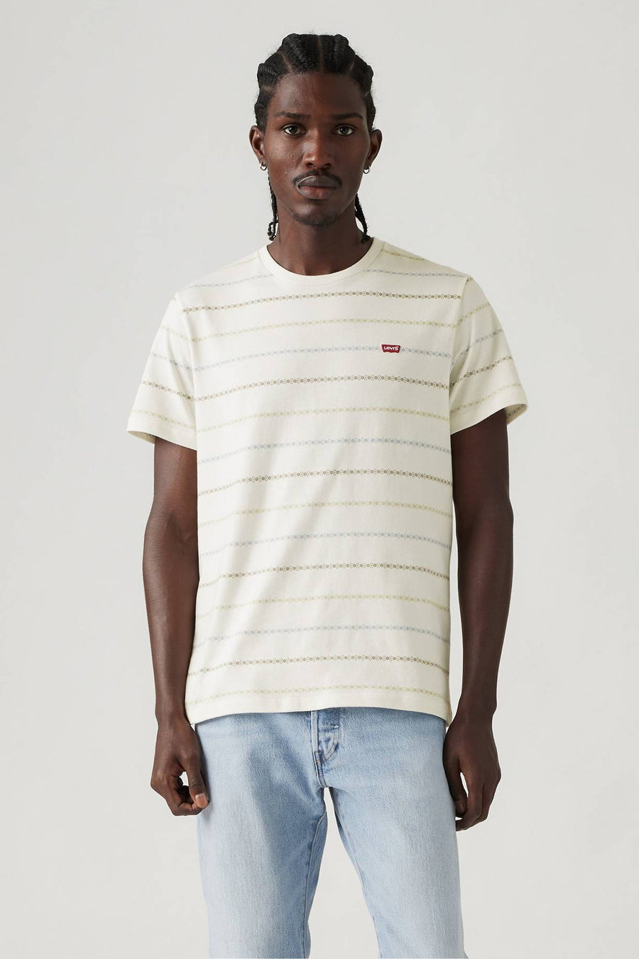 T-shirt met korte mouwen - Ecru