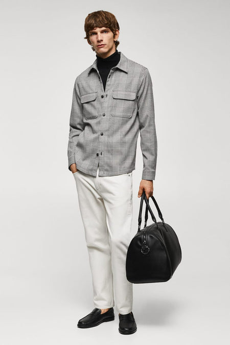 Chemise (manches longues) Noir - Mango