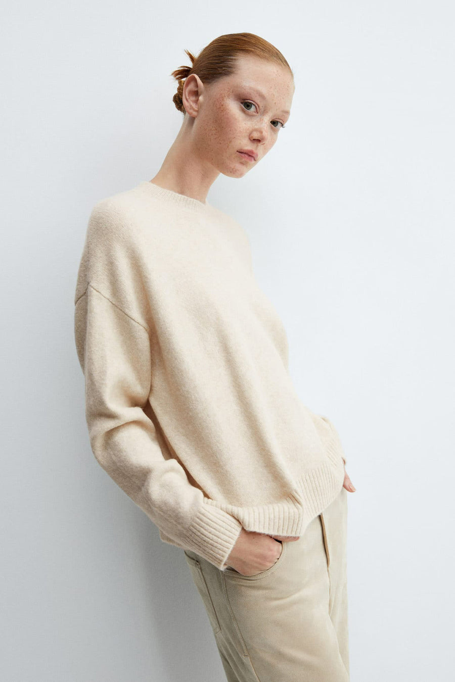 Pull - beige