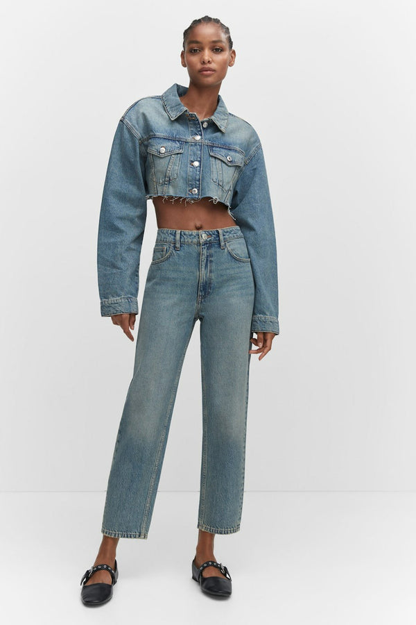 Mom Jeans Denim - Mango
