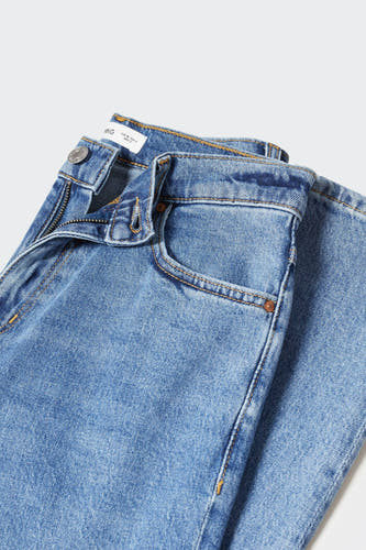JEANS NEWMOM - light blue denim