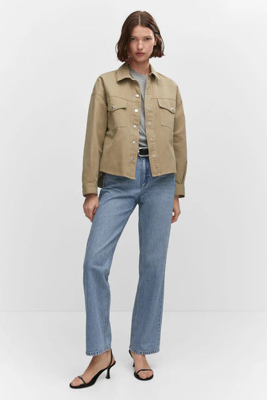 Straight jeans - light blue denim