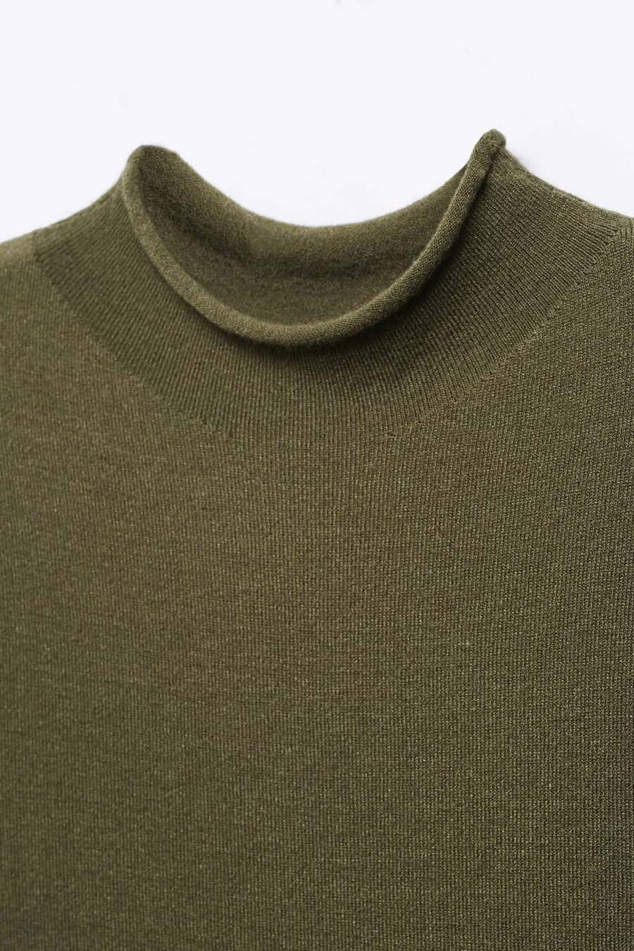 Kleedje met lange mouwen - groen