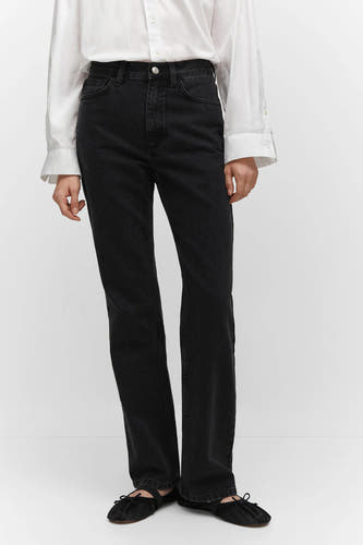 Straight jeans - dark grey denim