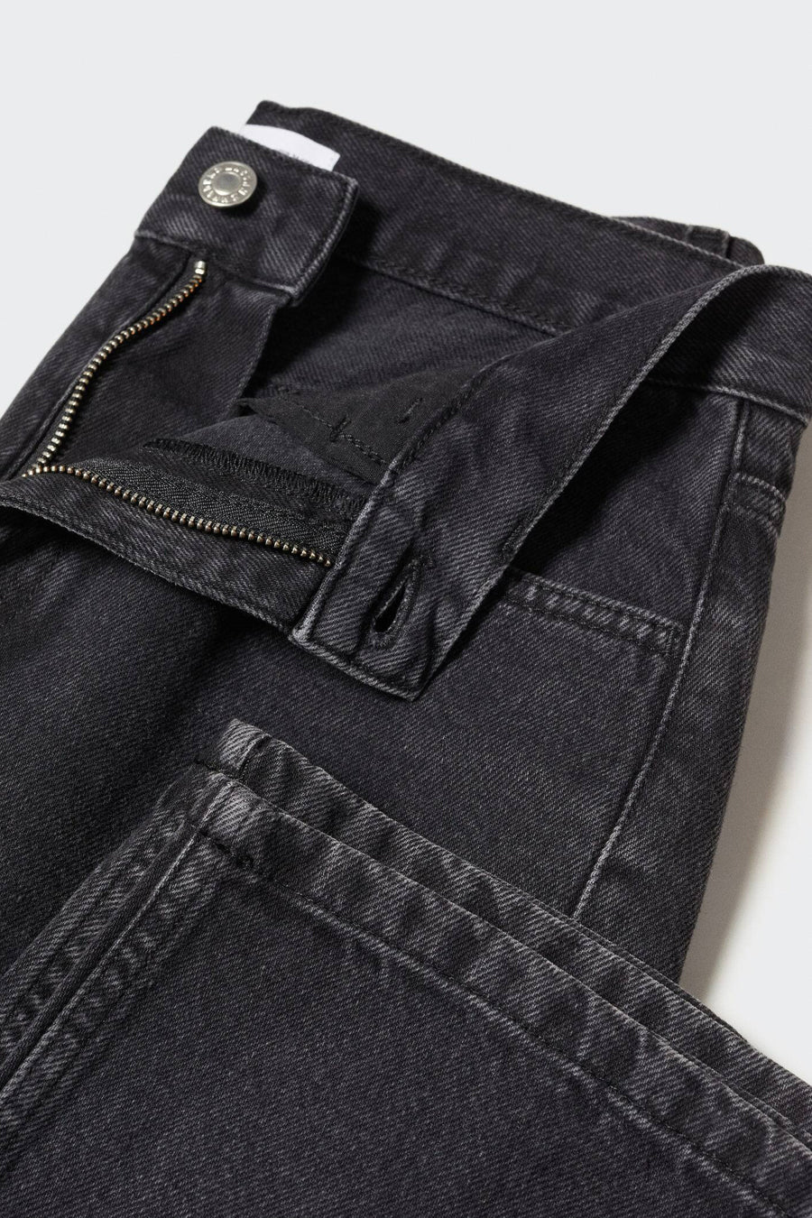 Straight jeans - dark grey denim