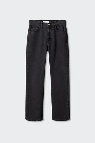 Straight jeans - dark grey denim