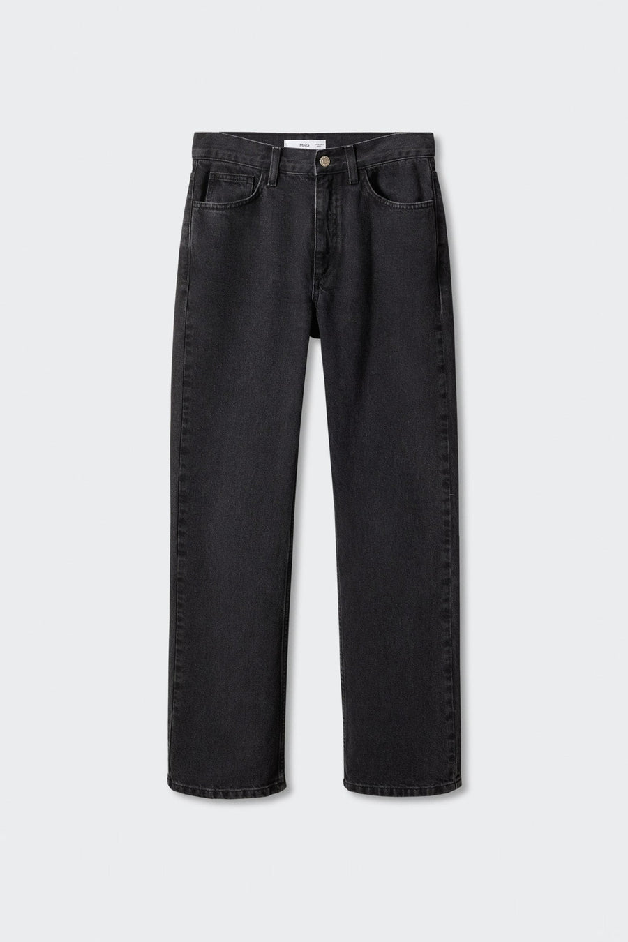 Straight jeans - dark grey denim
