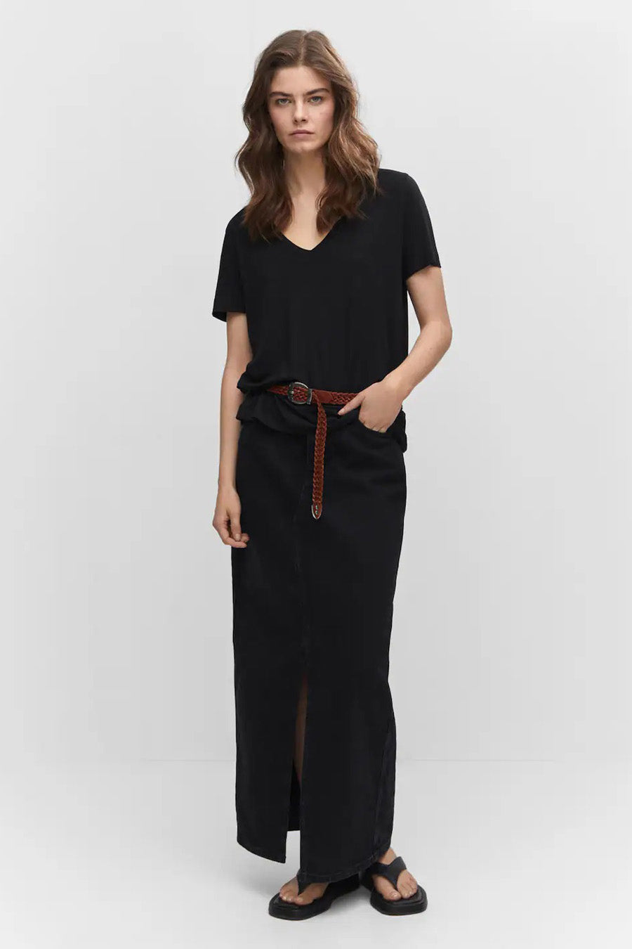 T-shirt - zwart