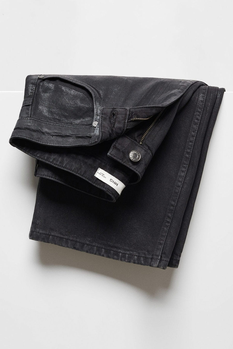Straight jeans - zwart
