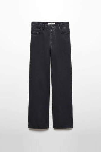 Straight jeans - zwart