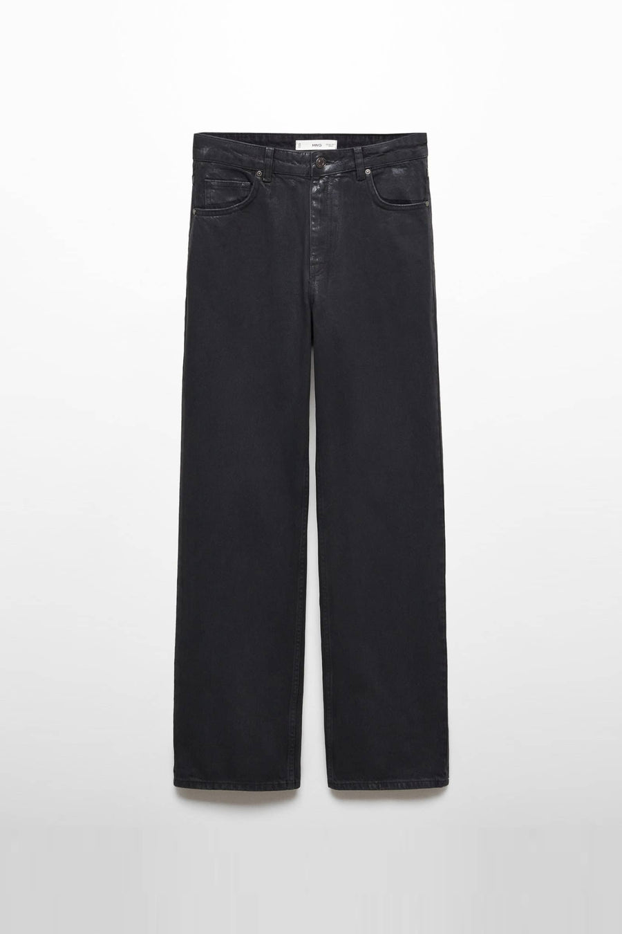 Straight jeans - zwart