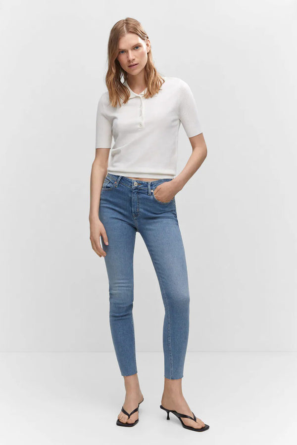 Jeans skinny Light blue denim - Mango
