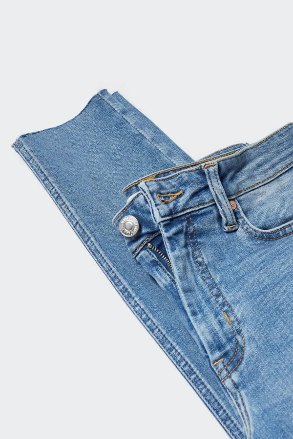 Jeans skinny Mid blue denim - Mango