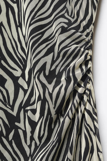 Robes manches longues Noir - Mango