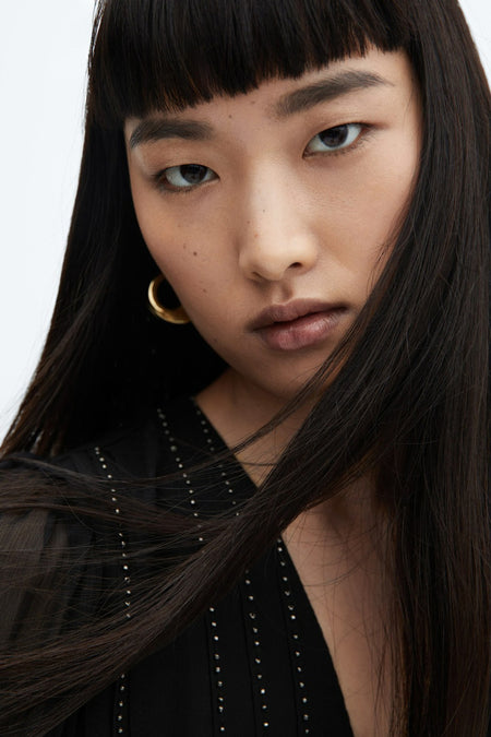 Kleedjes (lange mouwen) zwart - MANGO