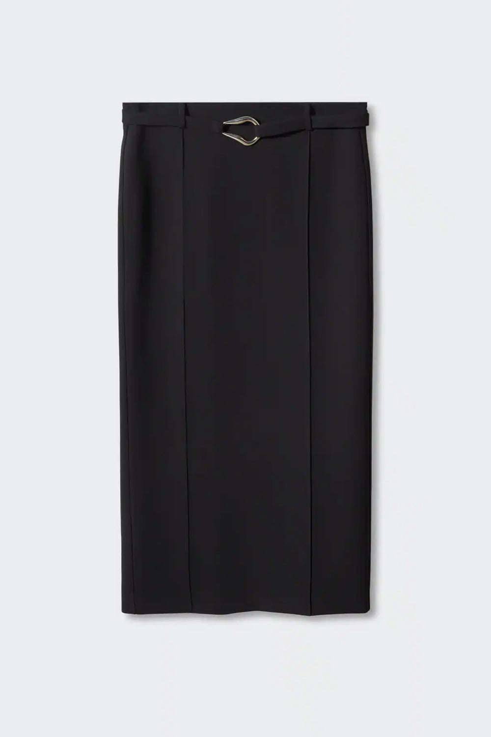 Jupe longue Noir - Mango