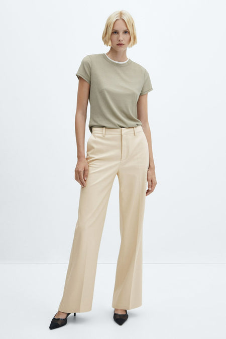 Broek - beige
