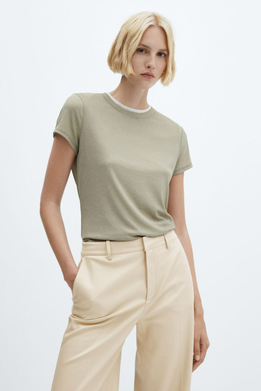 Pantalon - beige