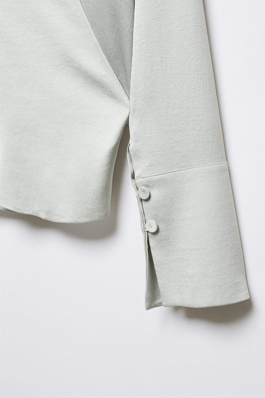 Hemd met lange mouwen - zilver - MANGO - 5