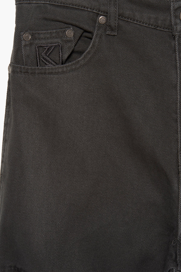 Jeans wide Groen - KARL KANI