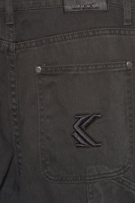 Jeans wide Vert - KARL KANI