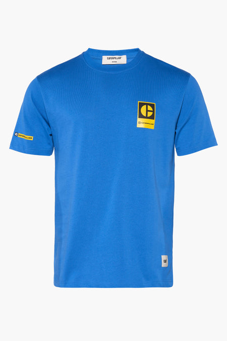 T-shirt (manches courtes) Bleu - CATERPILLAR