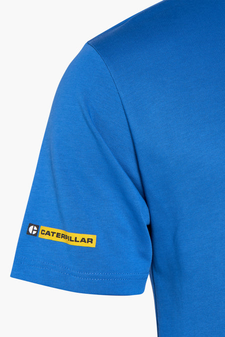 T-shirt (manches courtes) Bleu - CATERPILLAR