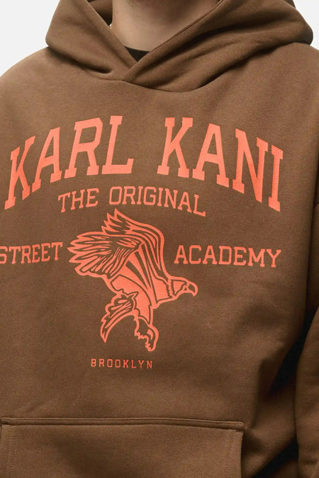 Sweat à capuche Brun - KARL KANI
