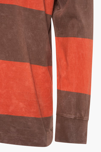 Polo met lange mouwen - rood - Karl Kani - 4