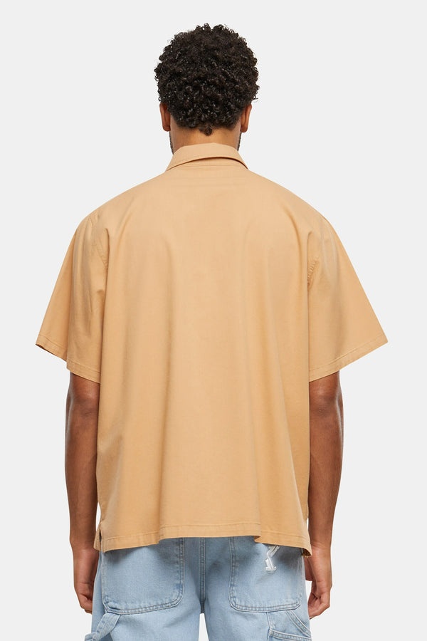 Hemd (korte mouwen) Beige - KARL KANI