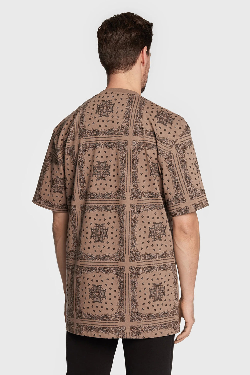 T-shirt (korte mouwen) Bruin - KARL KANI