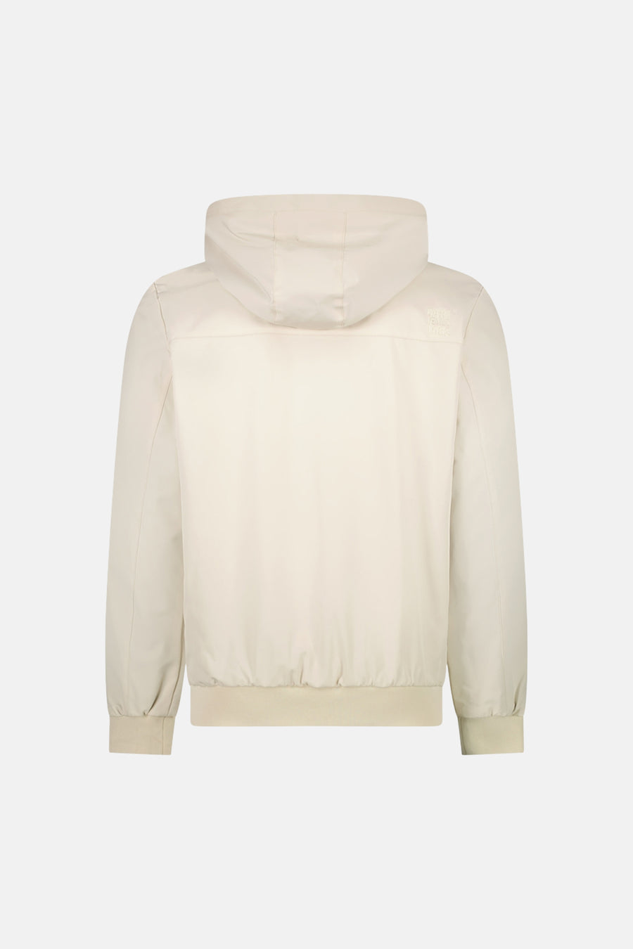 Beige korte jas van Cars, met lange mouwen, capuchon en elastische boorden.