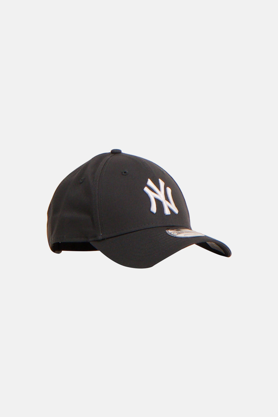 Grijze pet van NEW ERA met een geborduurd New York Yankees-logo in het wit.