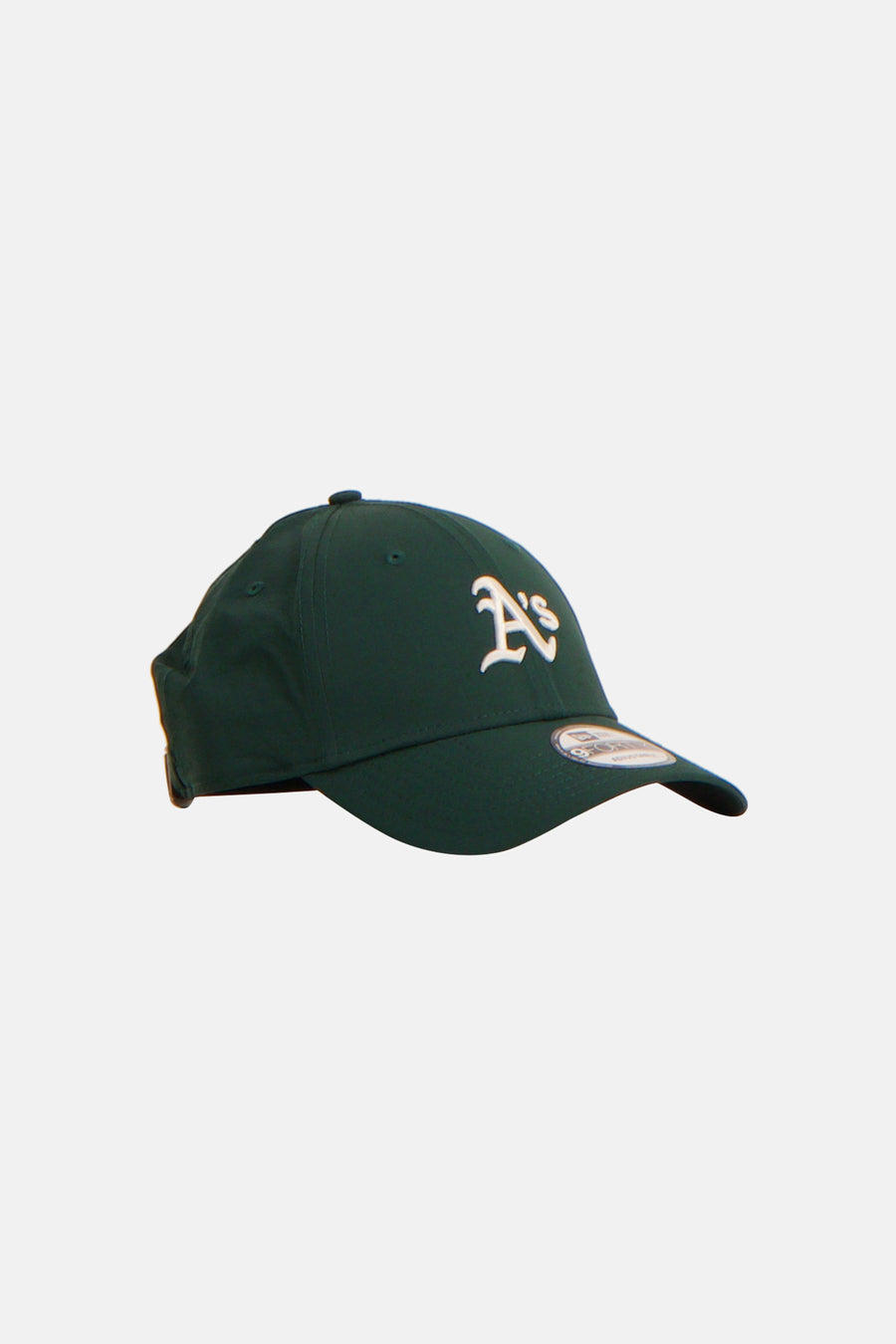 Groene pet van New Era, met een geborduurde logo aan de voorkant.