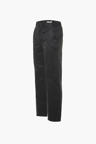 Zwarte chino van CATERPILLAR, effen en rechttoe rechtaan.