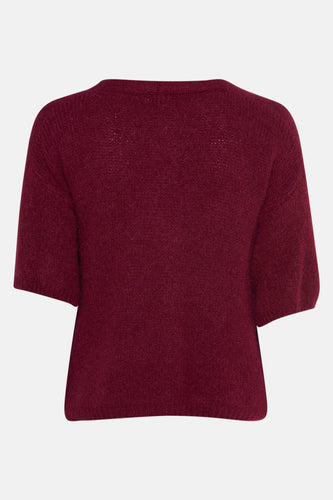 Cardigan - rood - Terra di Siena