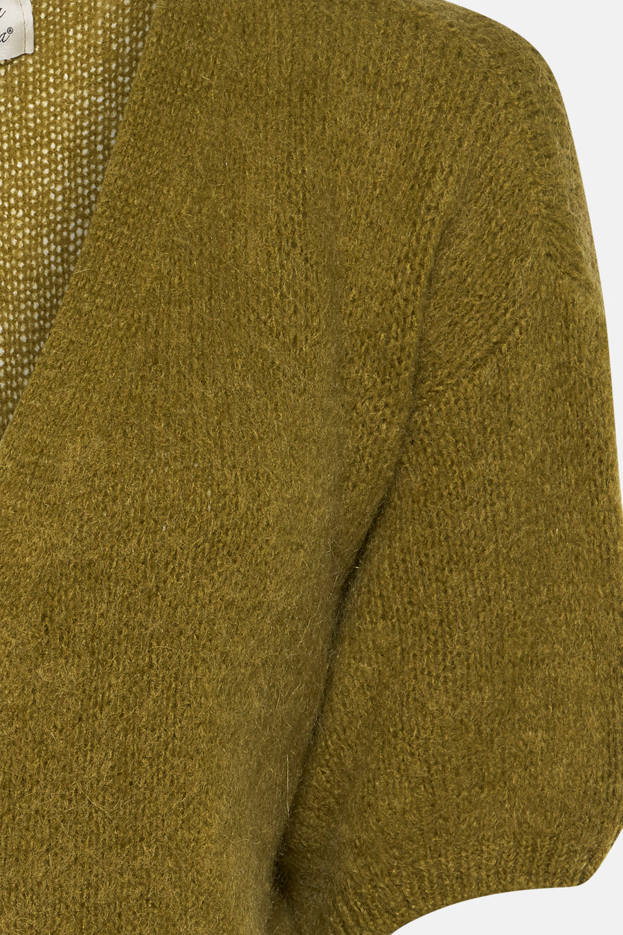 Cardigan - groen - Terra di Siena