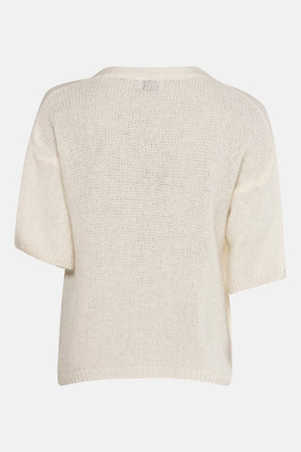 Cardigan - wit - Terra di Siena