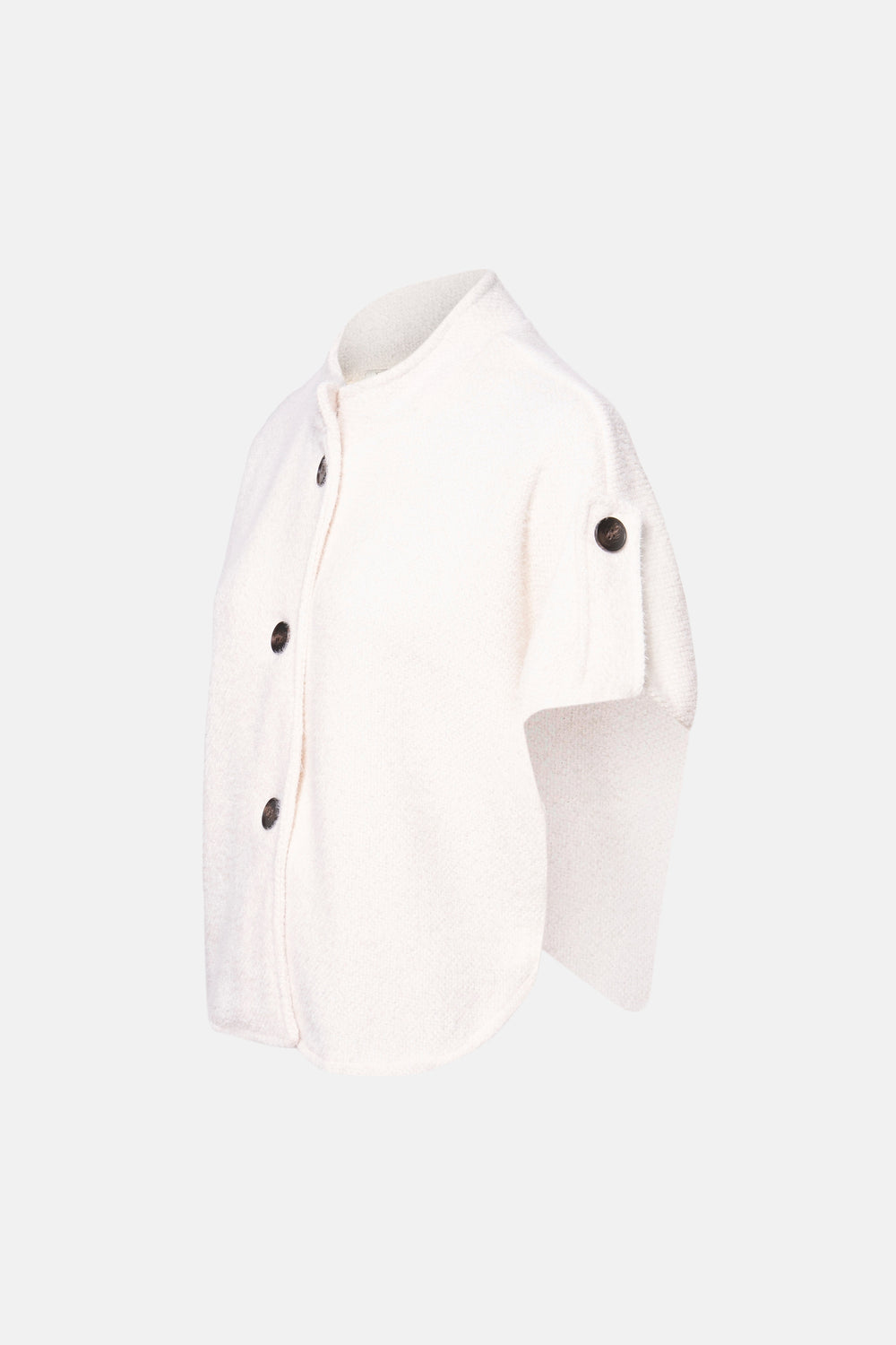 Cardigan Ecru - Terra di Siena