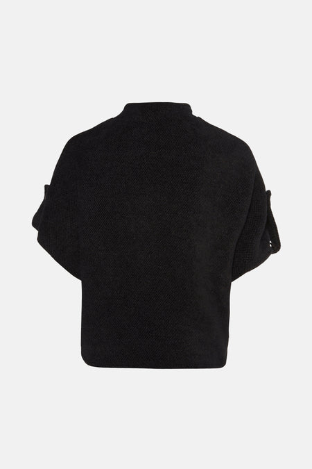 Cardigan Noir - Terra di Siena