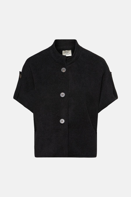 Cardigan Noir - Terra di Siena