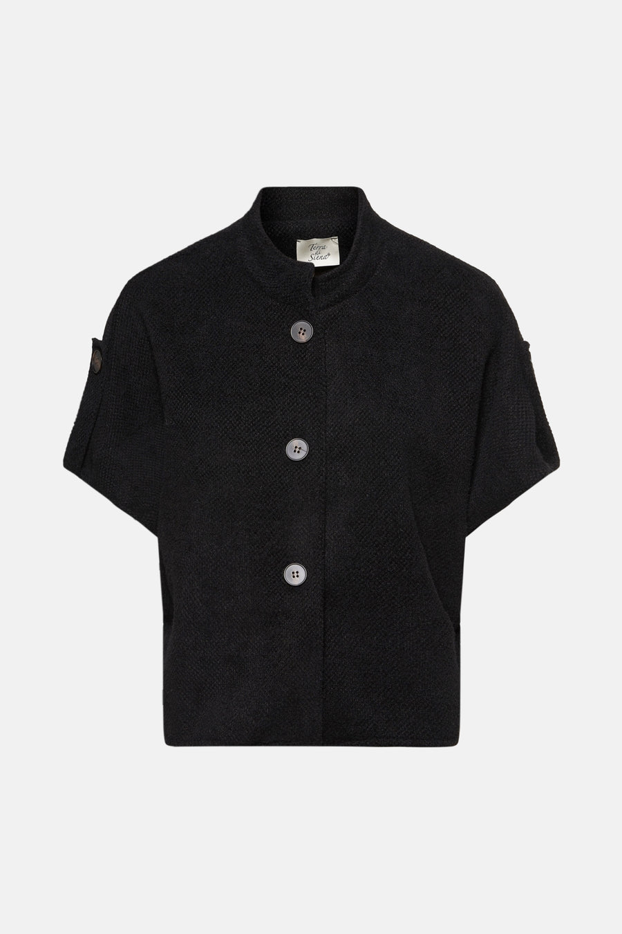 Cardigan - zwart - Terra di Siena