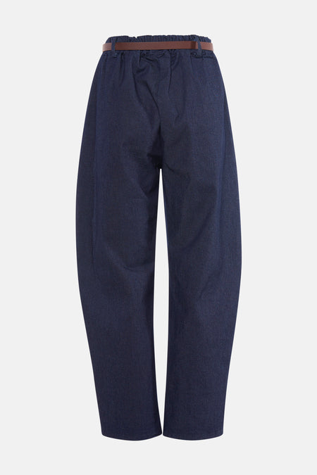 BARREL TDS - dark blue denim