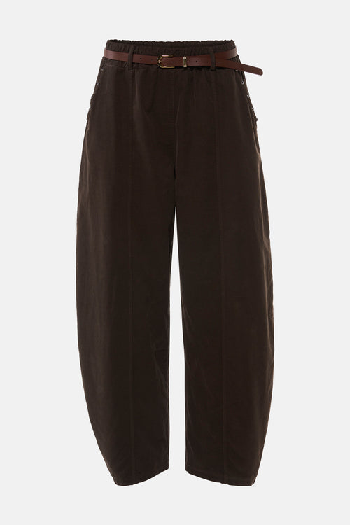 Pantalon 5 poches - brun