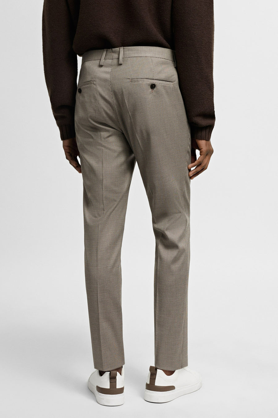 Kostuumbroek - beige - MANGO