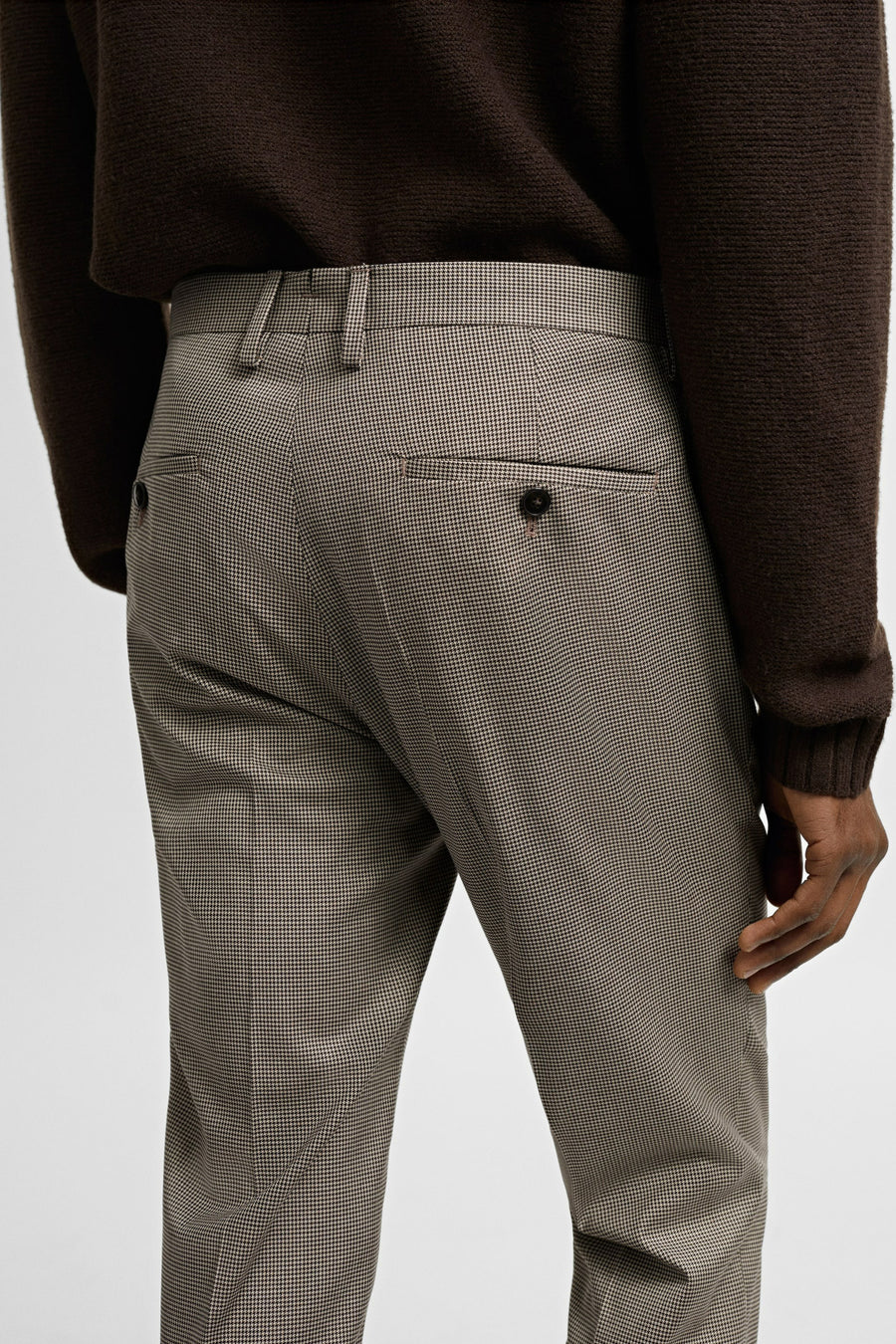 Kostuumbroek - beige - MANGO