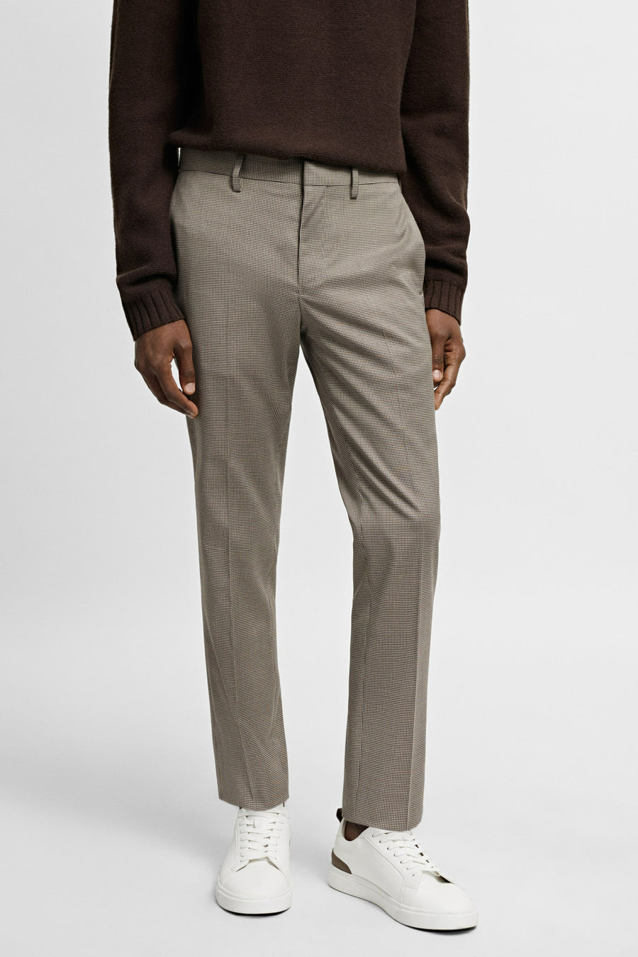 Kostuumbroek - beige - MANGO