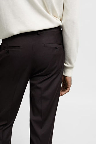 Pantalon costume - bordeaux - MANGO