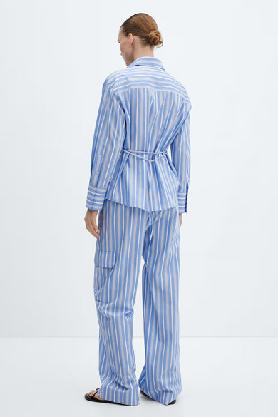 Chemise à manches longues - bleu