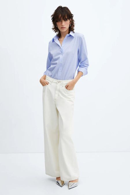 Chemisier (manches longues) Bleu - Mango